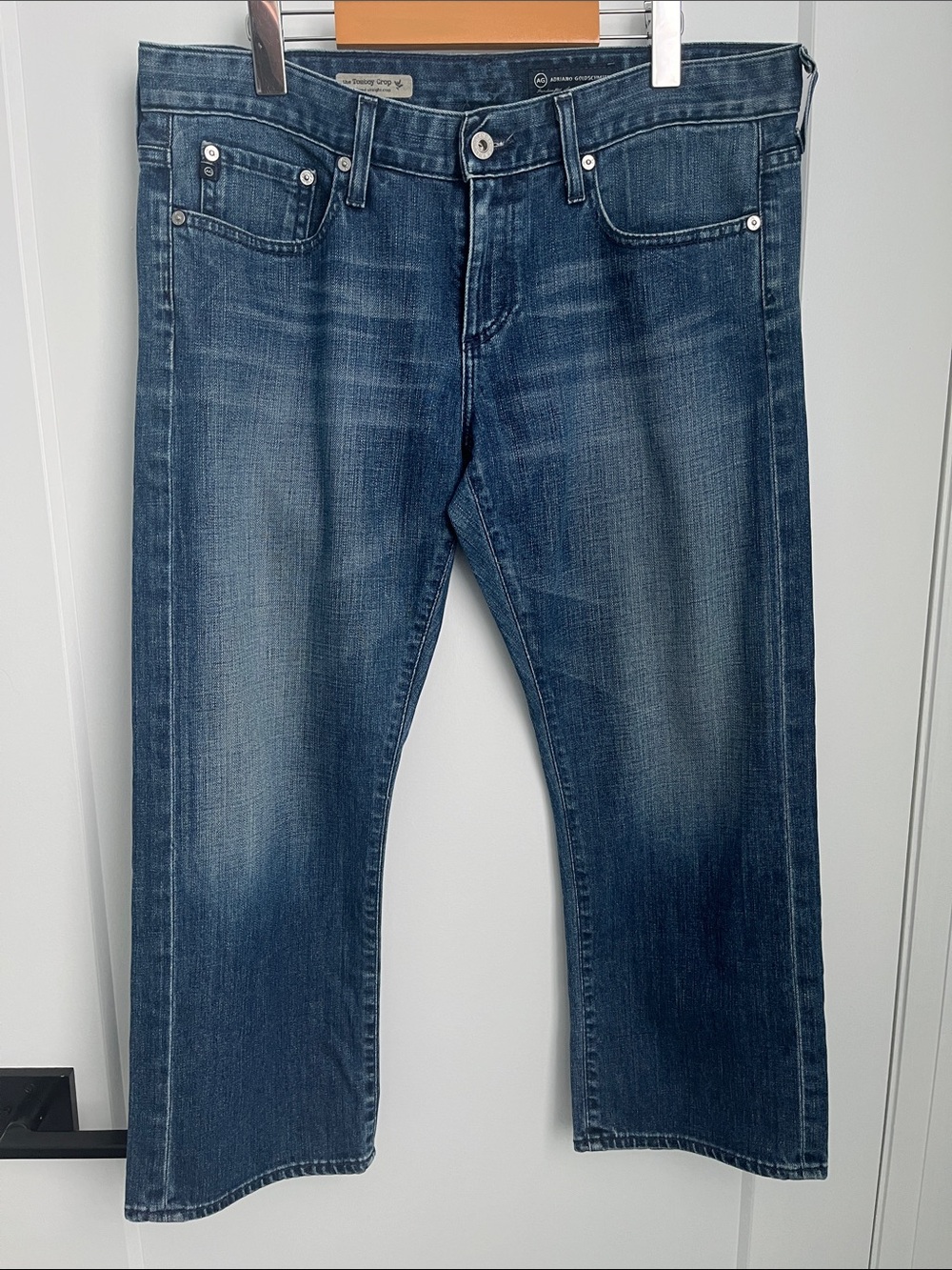 Ag Adriano Goldschmied “The Tomboy Crop” Jeans